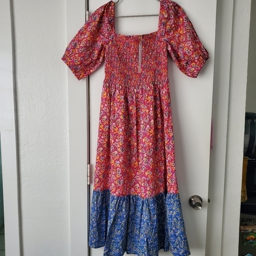 HOUSE Of Harlow 1960 × Revolve Cotton Tiered Dress